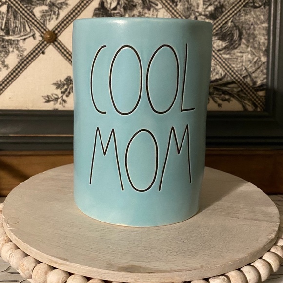 Rae Dunn Other - Rae Dunn COOL MOM Candle Teal Blue NEW
